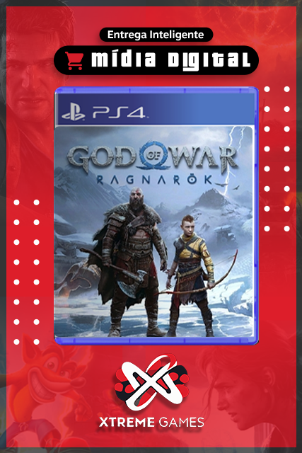 GOD OF WAR RAGNAROK PS4 | MÍDIA DIGITAL