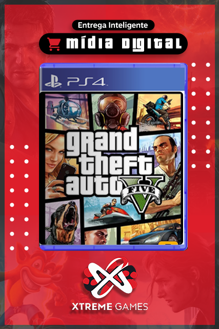 GRAND THEFT AUTO V PS4 | MÍDIA DIGITAL