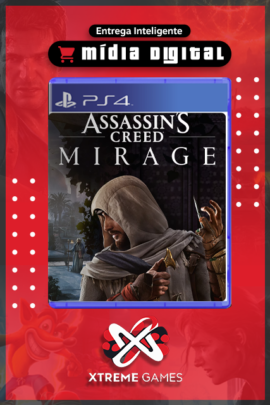 ASSASSINS CREED MIRAGE PS4 | MÍDIA DIGITAL