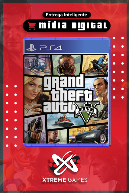 GTA V PS4 | MÍDIA DIGITAL