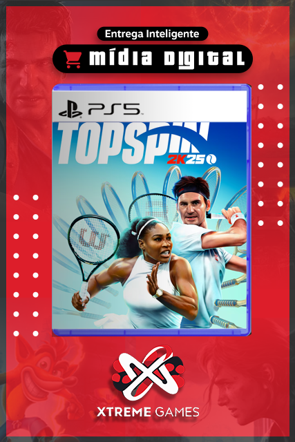 TOPSPIN 2K25 PS5 | MÍDIA DIGITAL