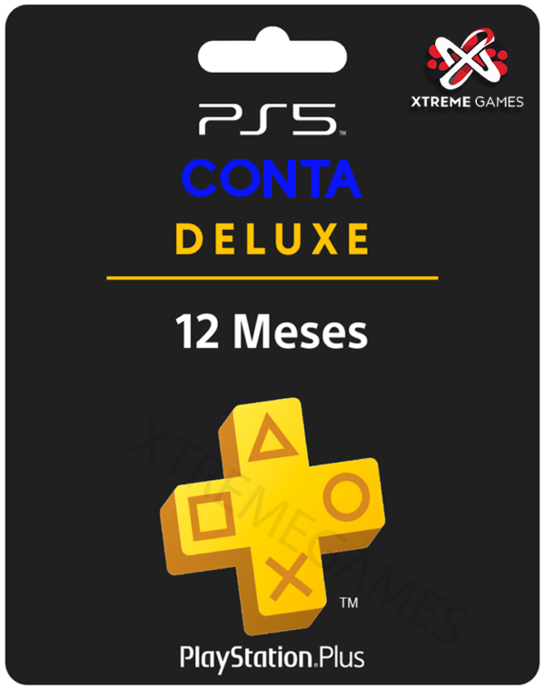 PLAYSTATION PLUS 12 MESSES DELUXE PS5 | MÍDIA DIGITAL