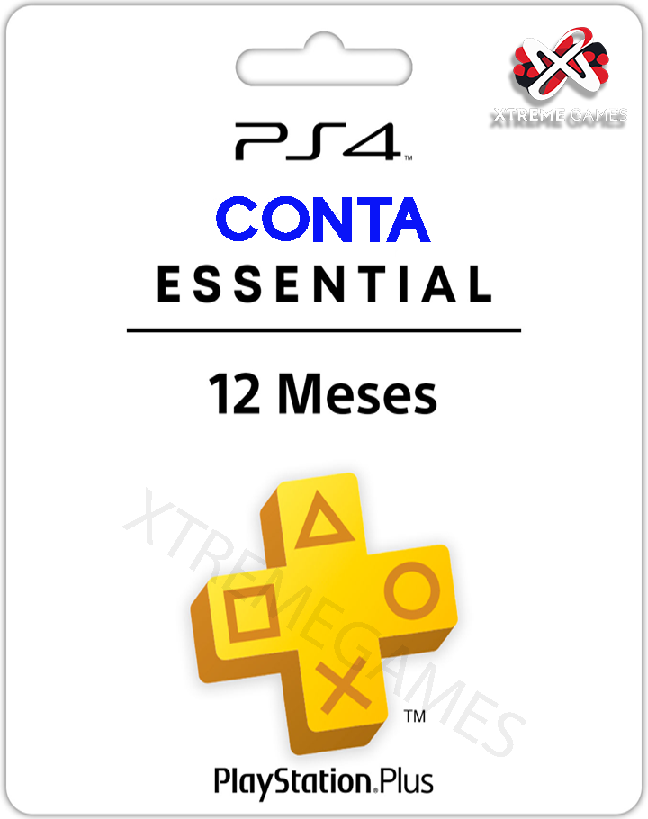 PLAYSTATION PLUS 12 MESES ESSENCIAL PS4 | MÍDIA DIGITAL