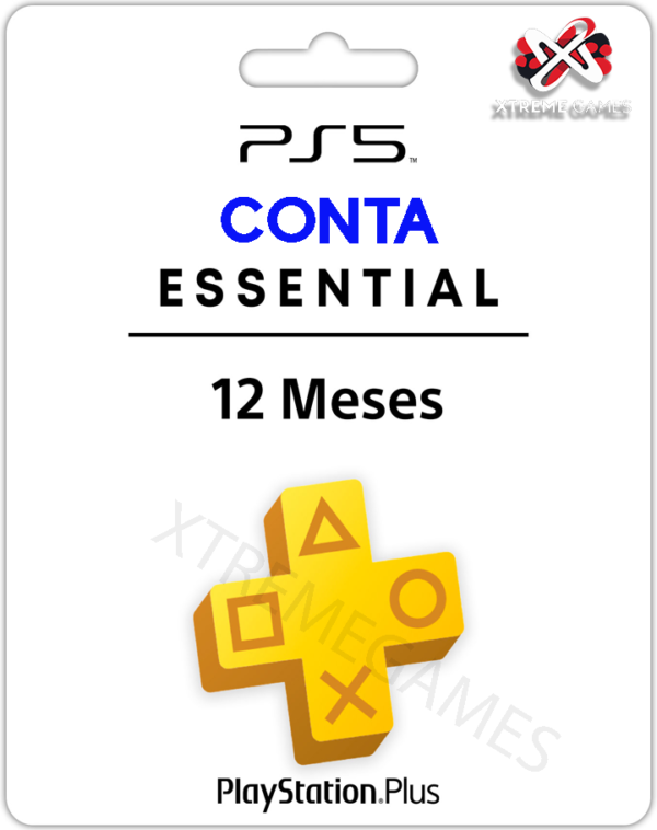 PLAYSTATION PLUS 12 MESES ESSENCIAL PS5 | MÍDIA DIGITAL