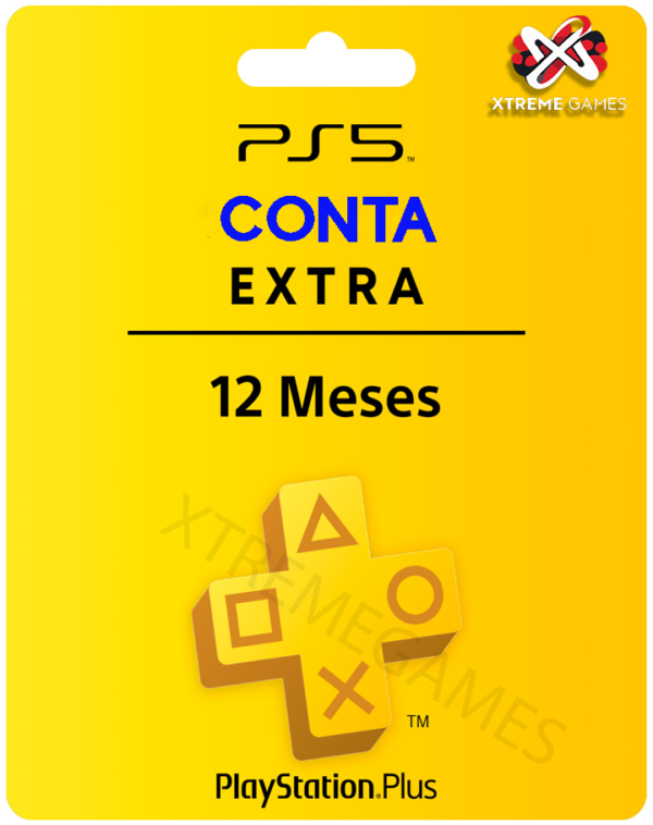 PLAYSTATION PLUS 12 MESES EXTRA PS5 | MÍDIA DIGITAL